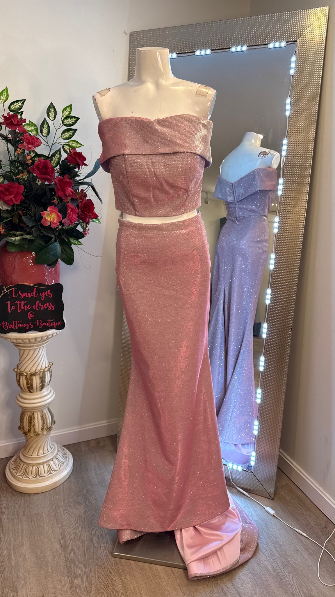 Sherri Hill Two Piece Dress