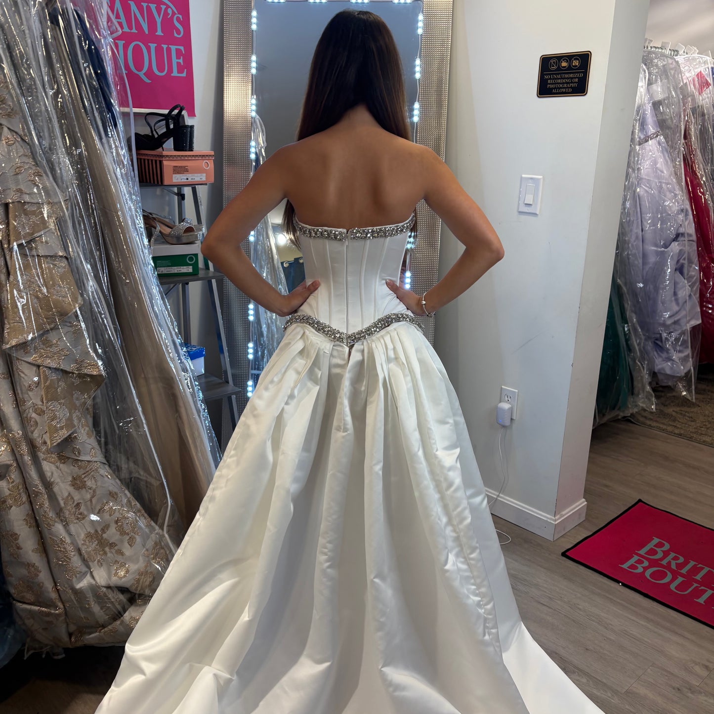 Portia & Scarlett Dress #SP83563 with CUSTOM SKIRT