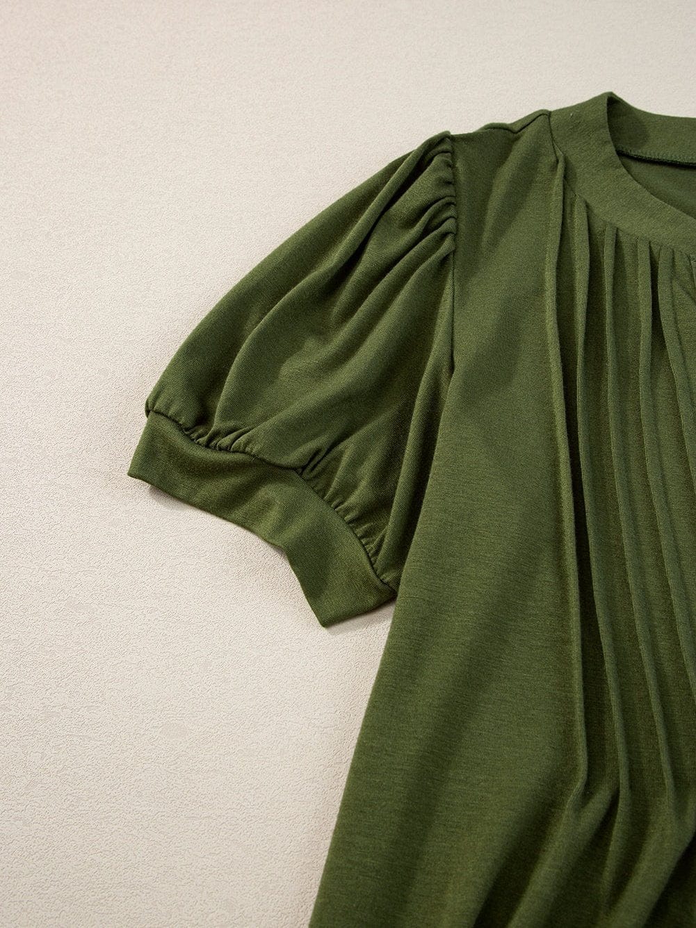 Olive Green Shift Dress