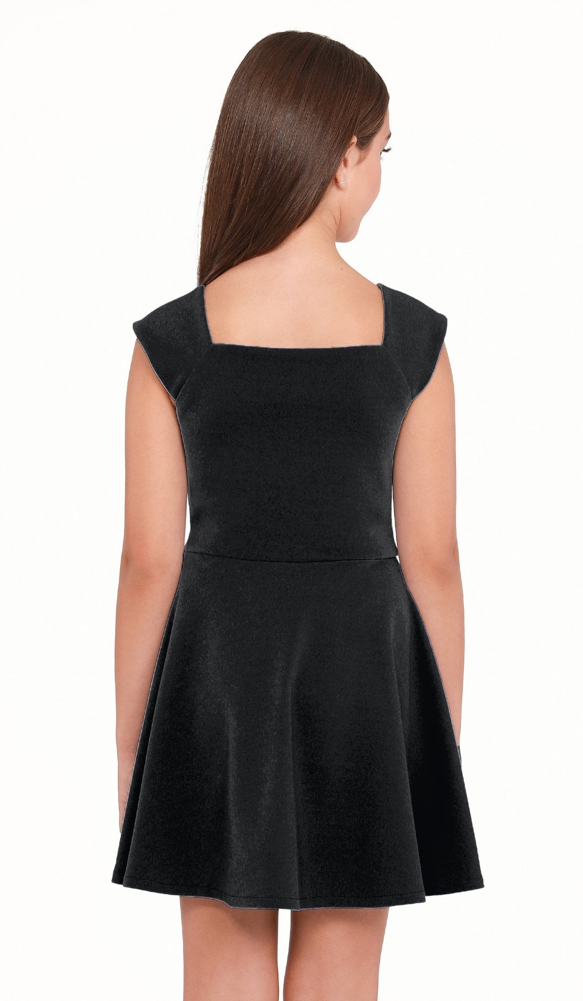 Sally Miller Skater Skirt Black Dress #3451