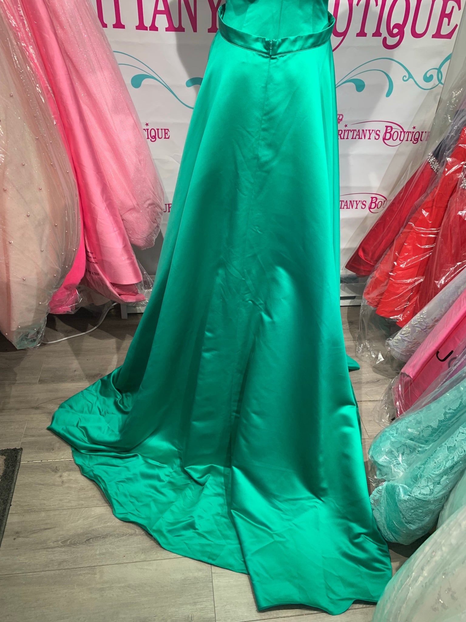 Ashley Lauren Over Skirt #1782A