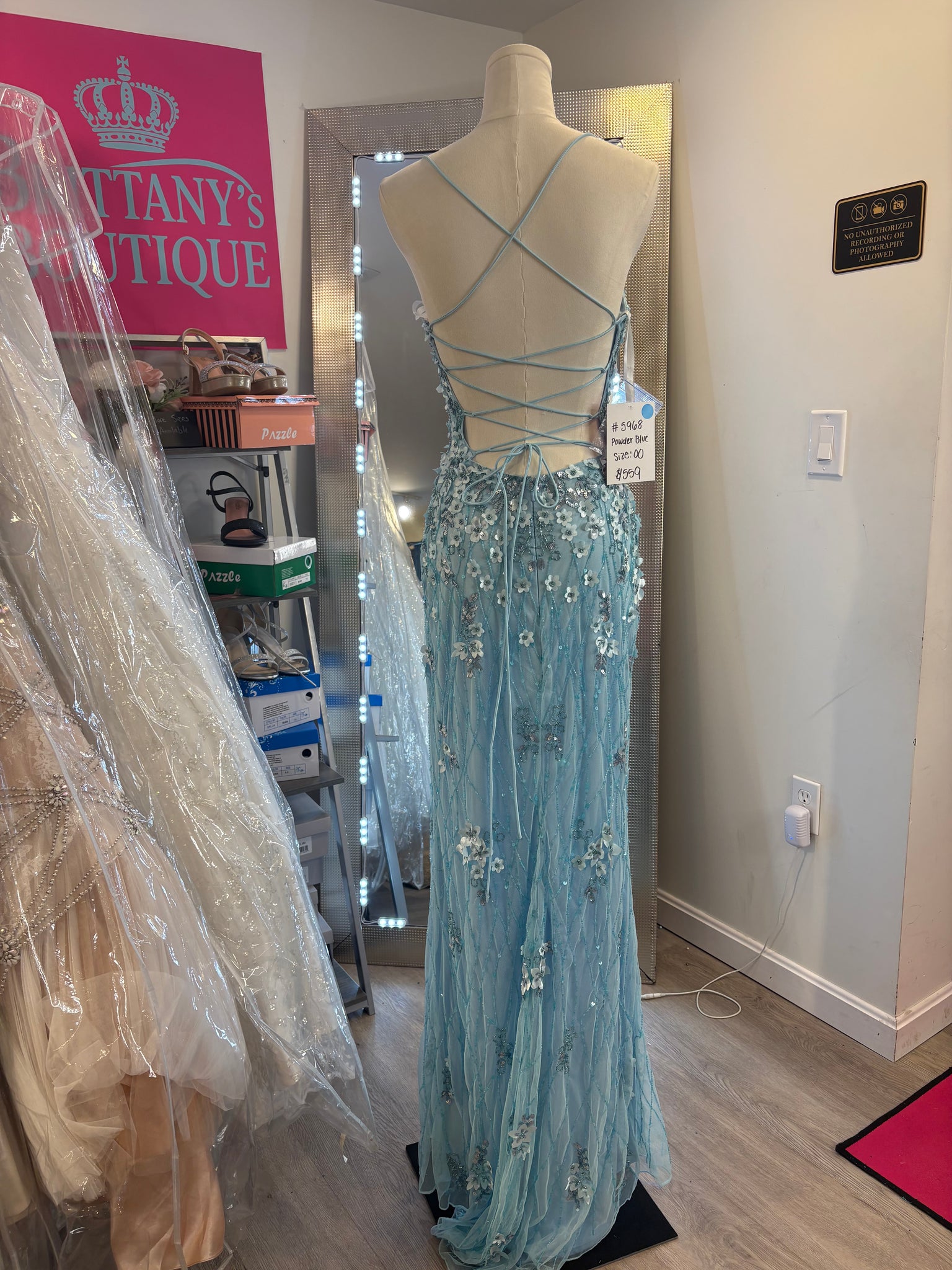 Primavera Couture Dress #5968