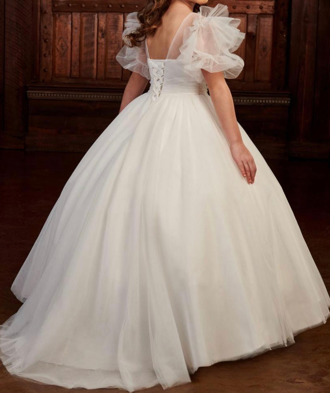 Rachel Allan Girls Dress
