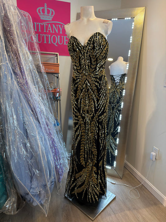 Primavera Couture Dress #P9316