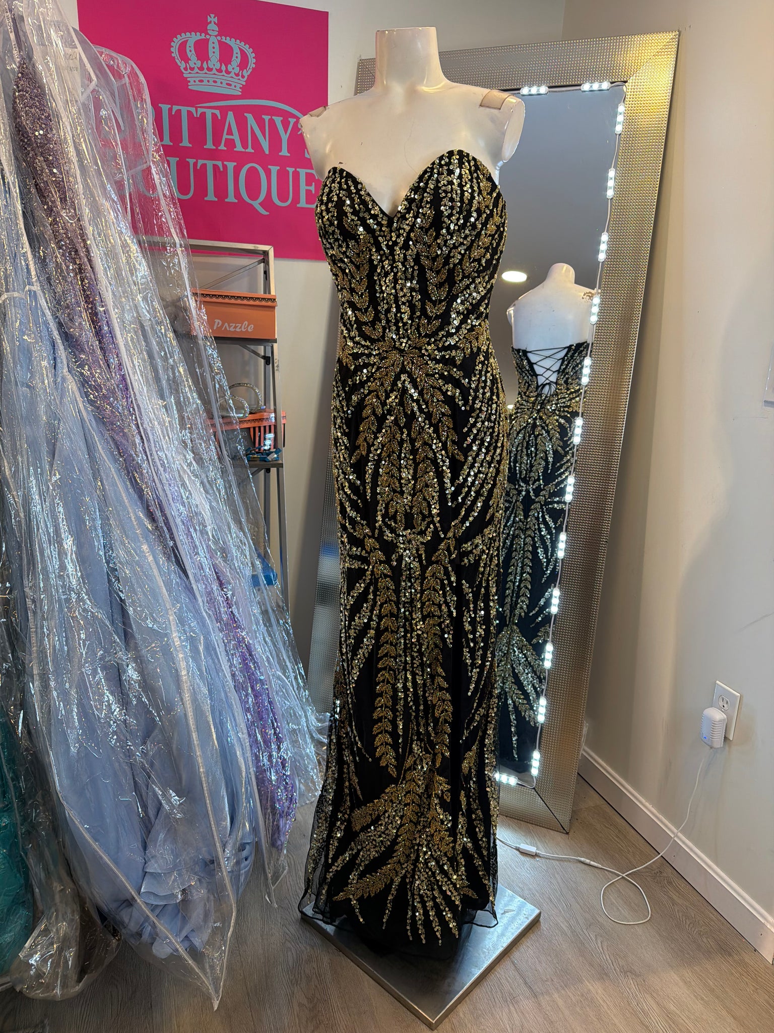Primavera Couture Dress #P9316