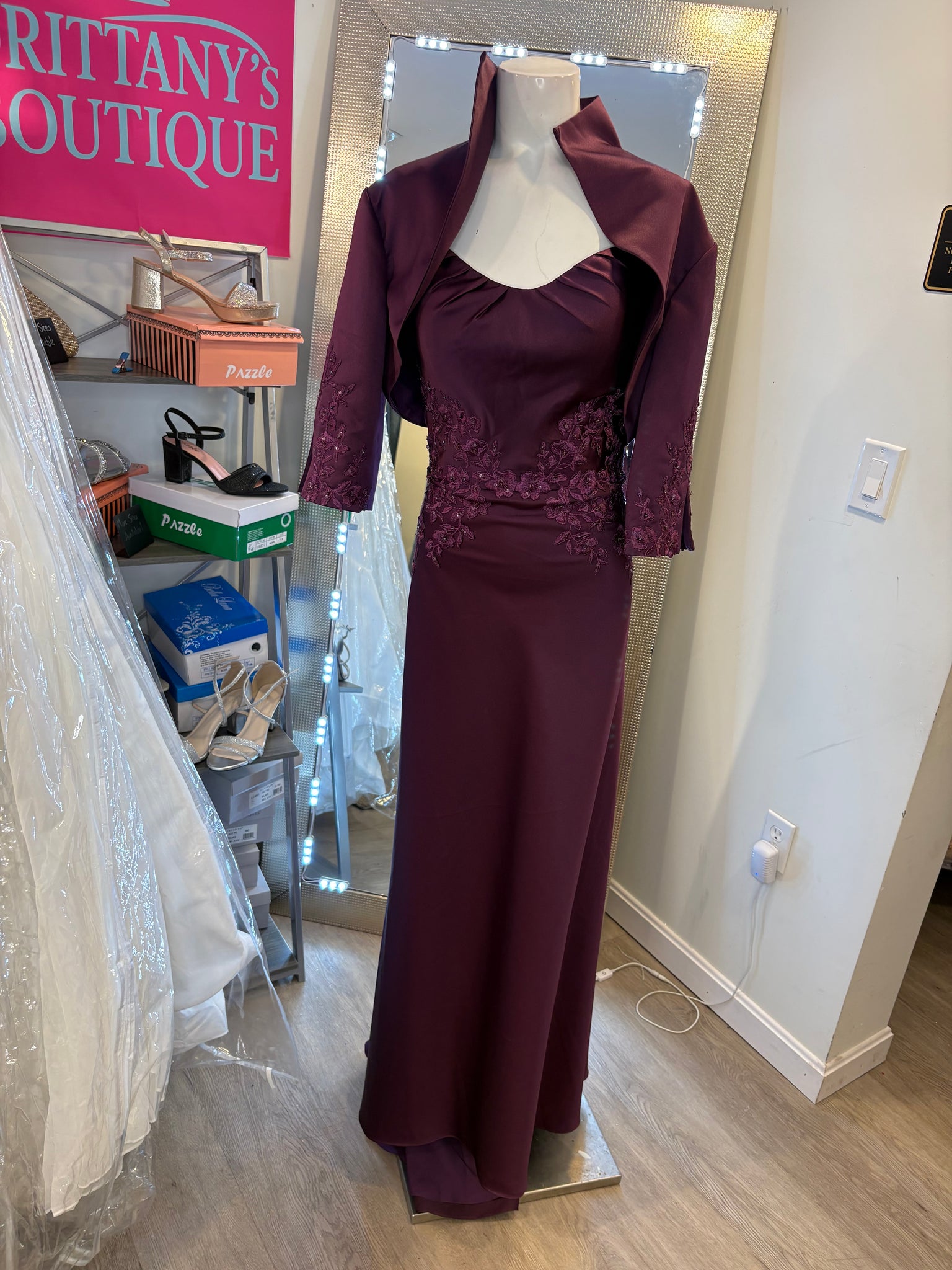 Rachel Allan Gown Royal size 10