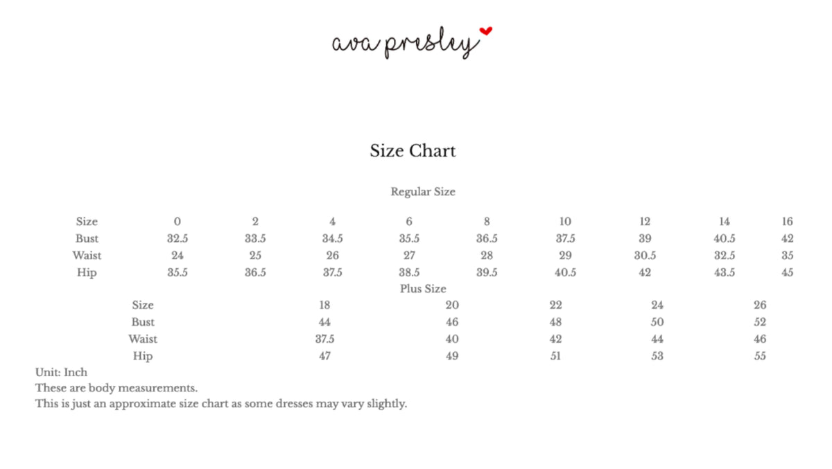 Ava Presley Dress size 00