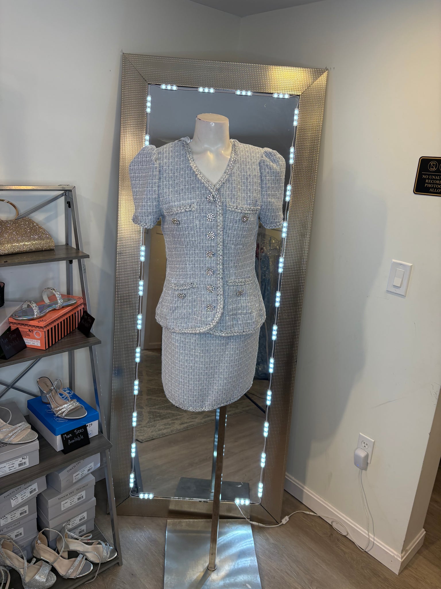 Ava Presley Jacket and Skirt Set