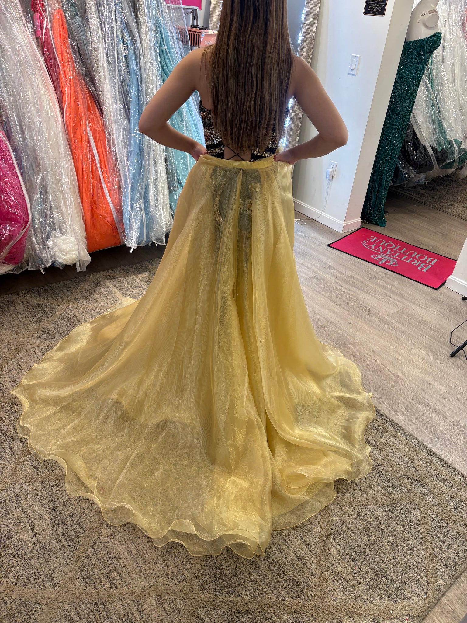 Primavera Couture Dress #P9335