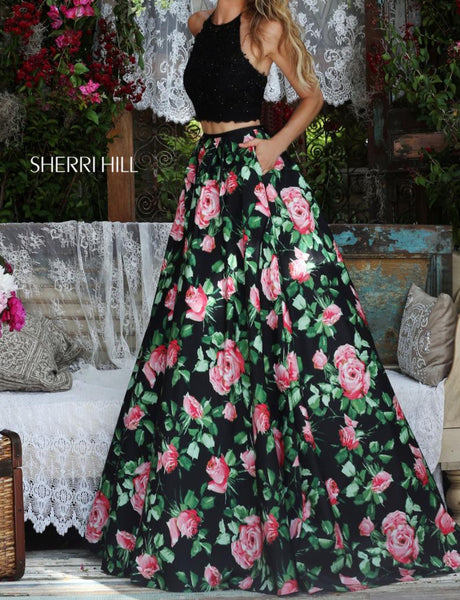 Sherri Hill Two Piece Gown #54871
