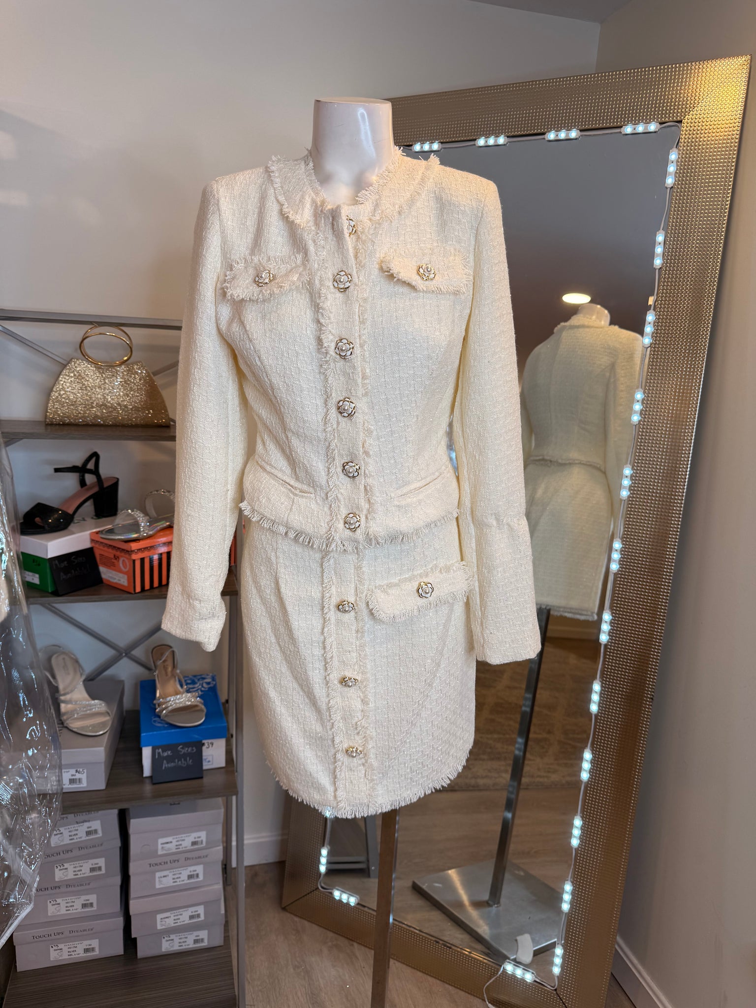 Ava Presley Jacket and Skirt Set #AP9112