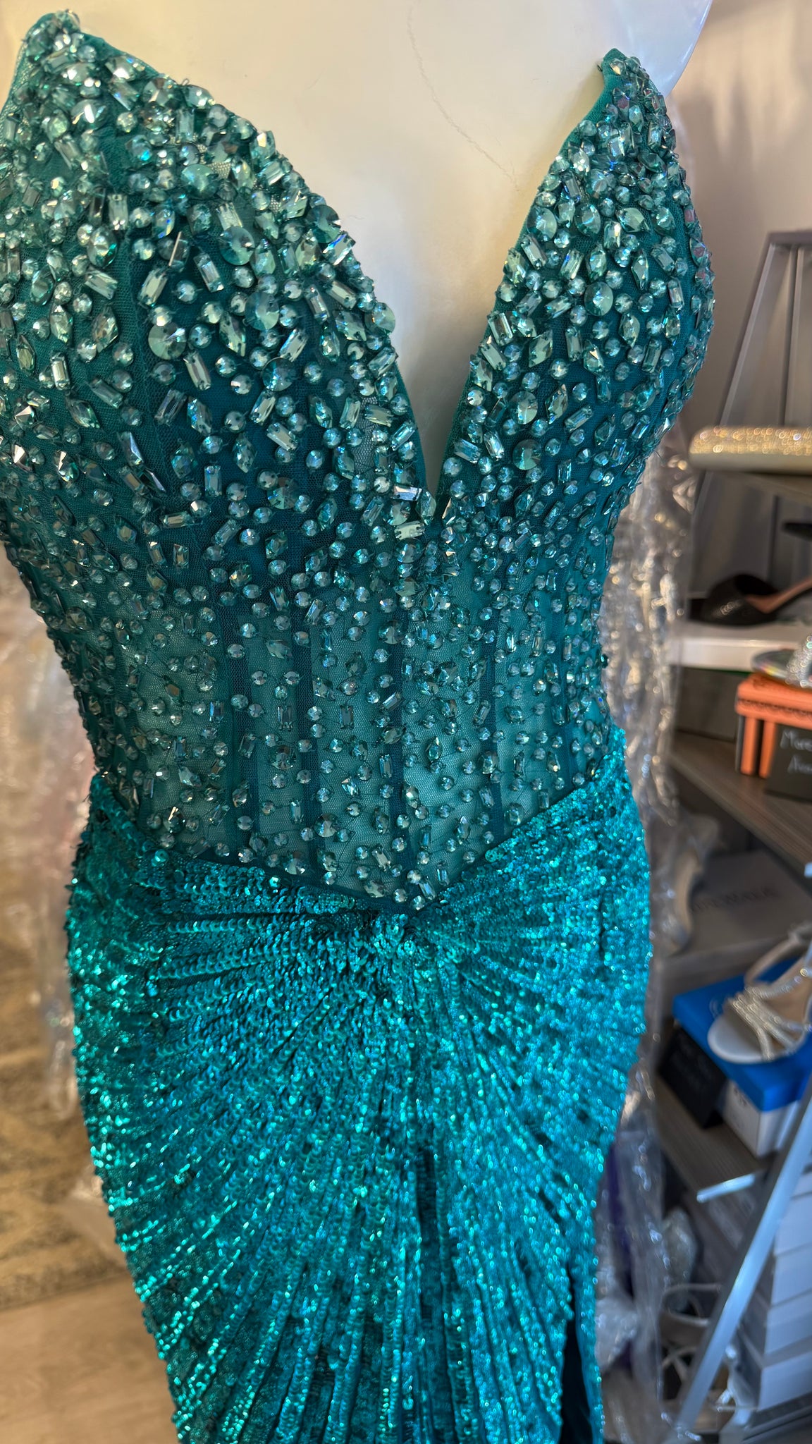 Primavera Couture Dress #P7218