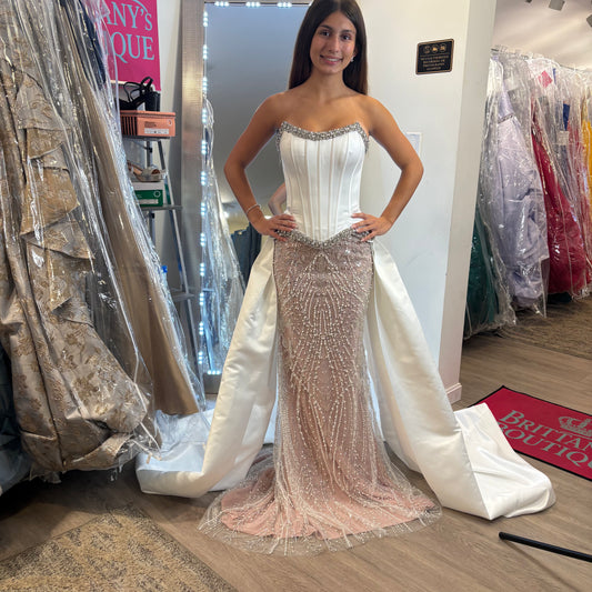 Portia & Scarlett Dress #SP83563 with CUSTOM SKIRT