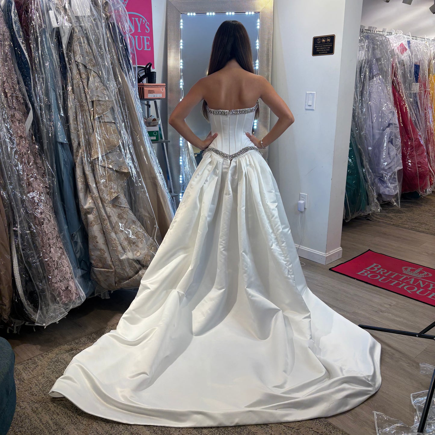 Portia & Scarlett Dress #SP83563 with CUSTOM SKIRT