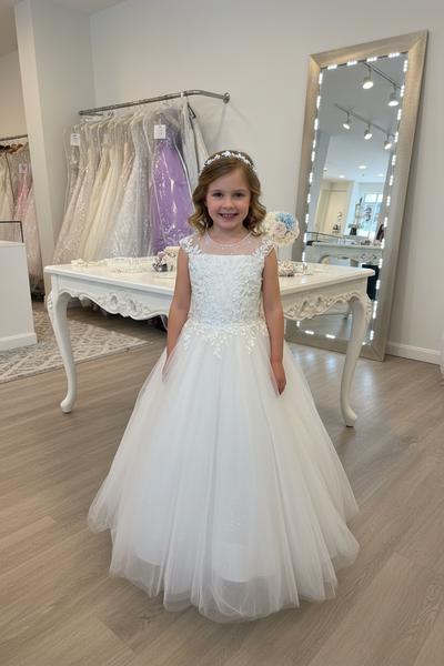 Rachel Allan Girls Gown