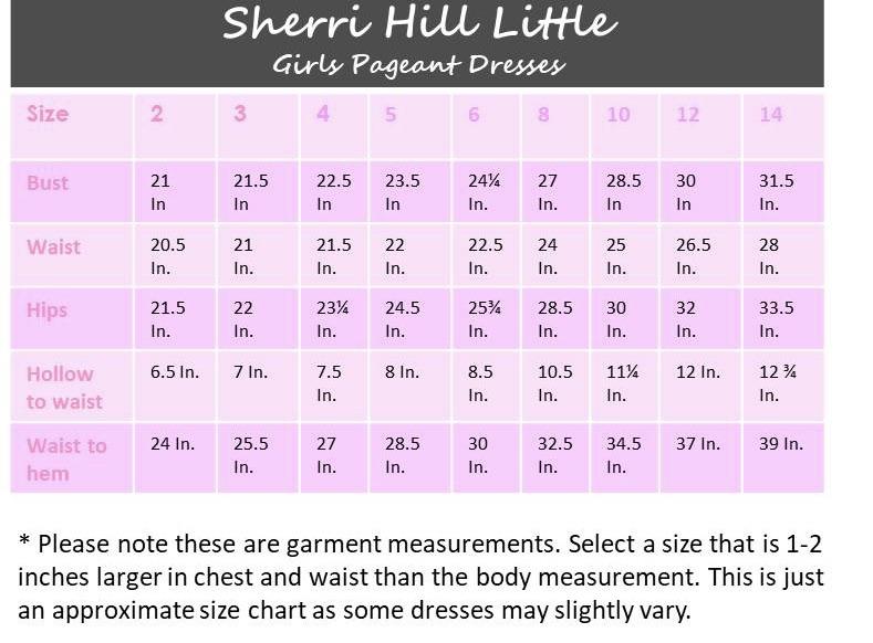 Sherri Hill Littles Girls #K50256