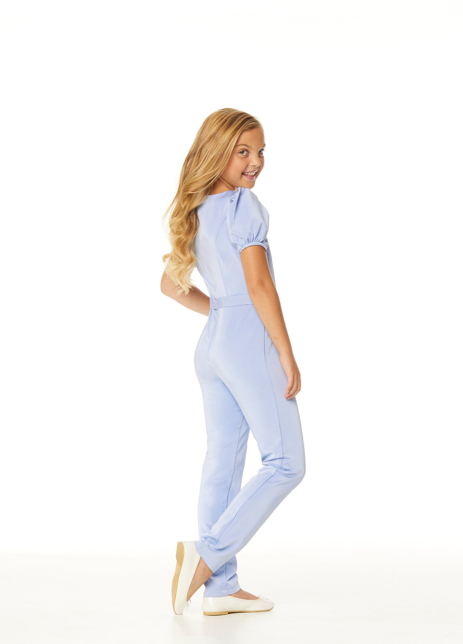 Ashley Lauren Girls Jumpsuit #8064