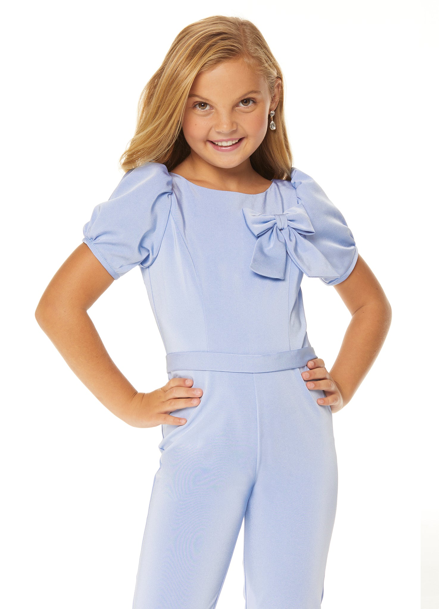 Ashley Lauren Girls Jumpsuit #8064