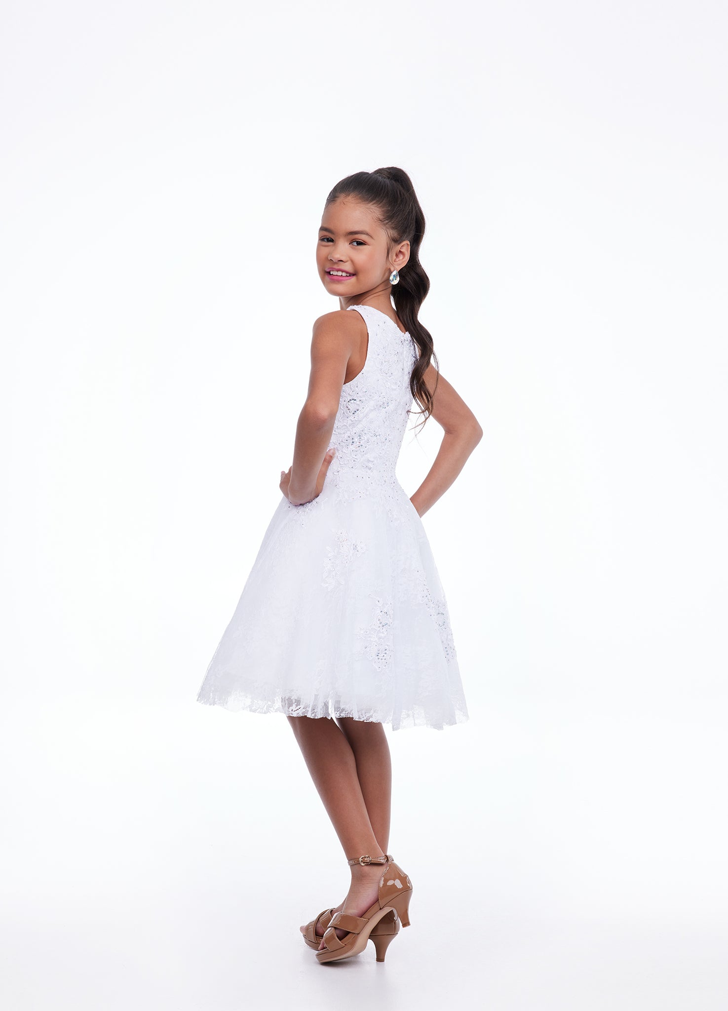 Ashley Lauren Girls Dress #8109