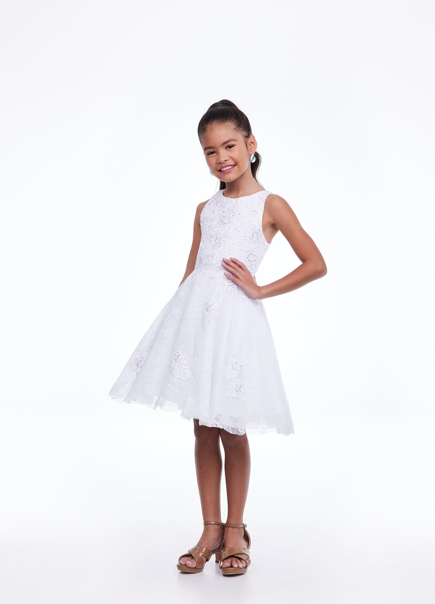 Ashley Lauren Girls Dress #8109