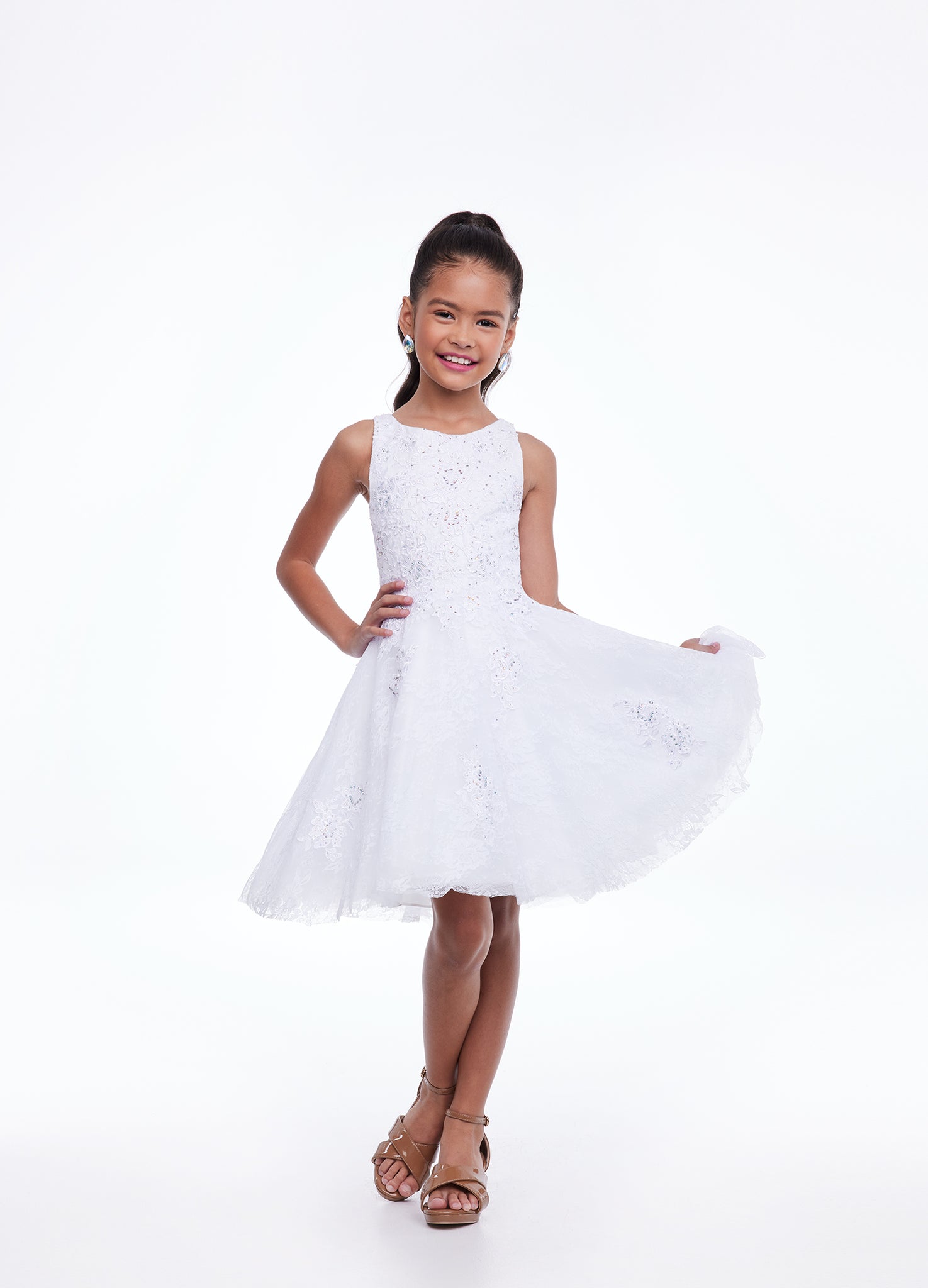 Ashley Lauren Girls Dress #8109