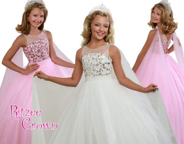 Ritzee Girls Gown #C961