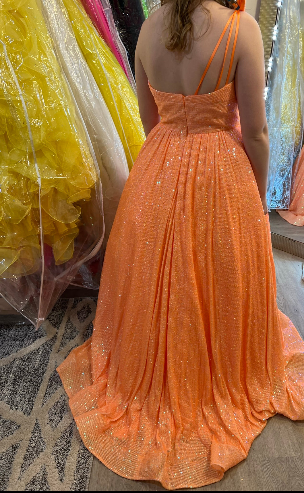 Sherri Hill Dress Orange size 8 Sherri Hill Dress Orange size 8