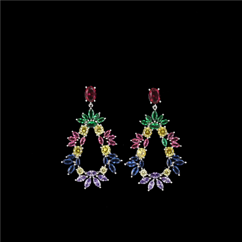 Helen’s Heart Multi Earrings