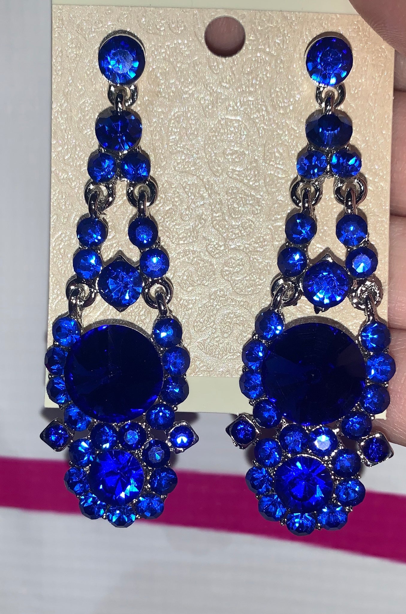 Helen’s Heart Sapphire Earrings