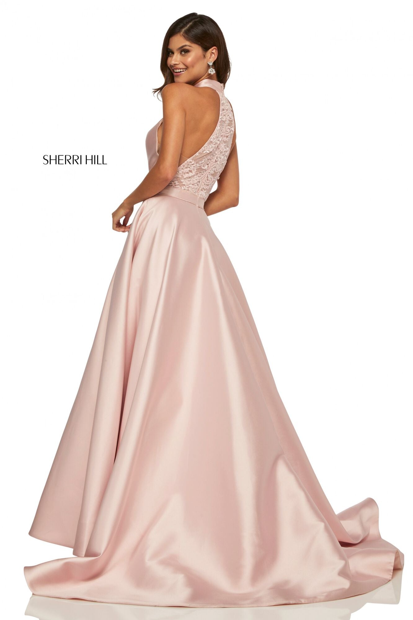 Sherri Hill High Neck Gown #83612