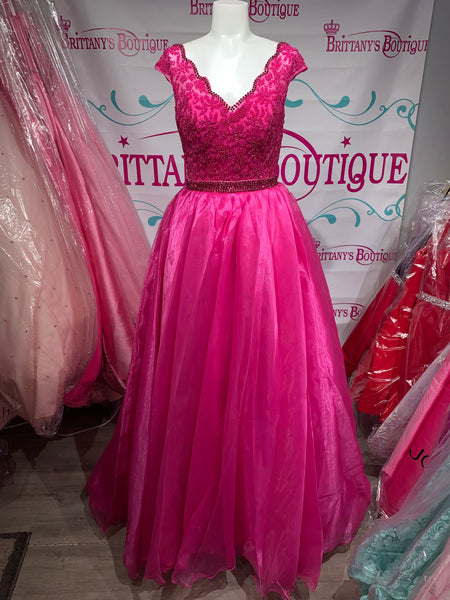 Brittany’s Boutique Pink Ball Gown