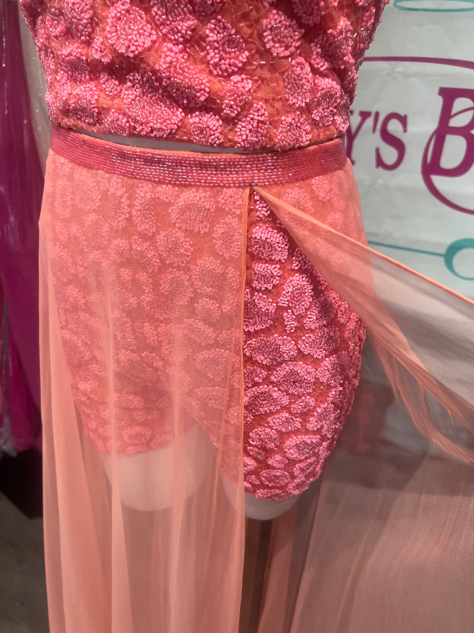 Primavera Couture Romper Two Piece Dress