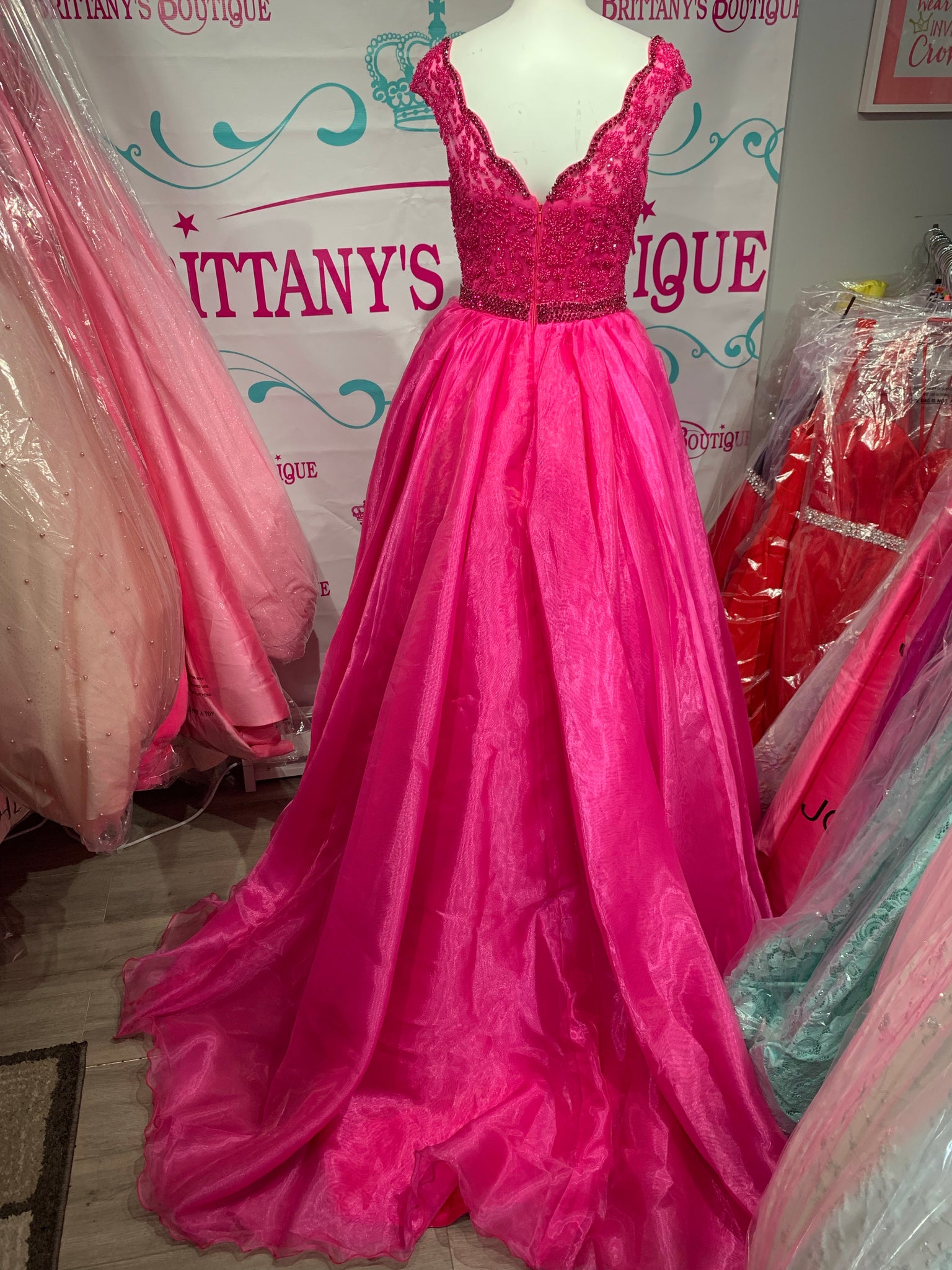 Brittany’s Boutique Pink Ball Gown