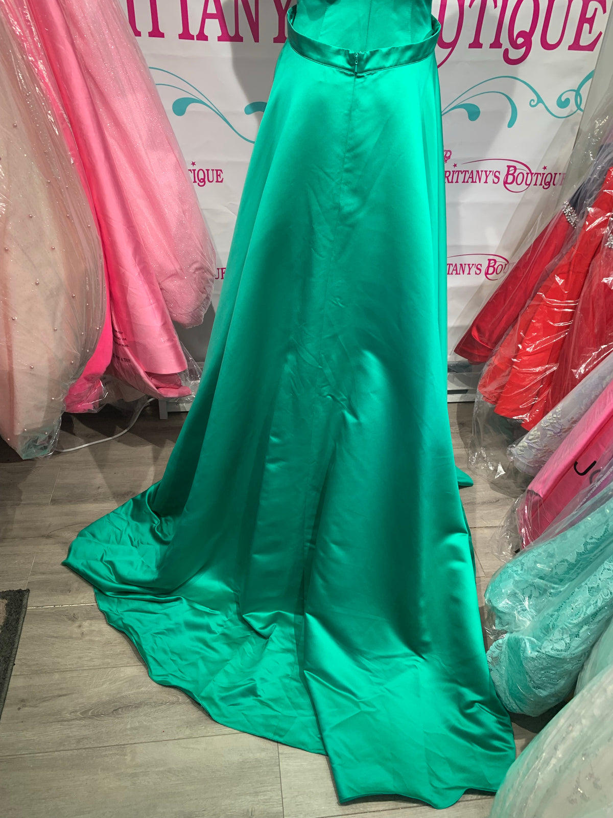 Ashley Lauren Over Skirt #1782A