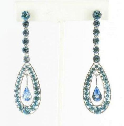 Helen’s Heart Aquamarine Earrings