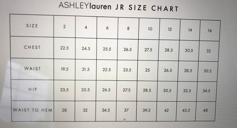 Ashley Lauren Girls #8042 CUSTOM Girls size 6