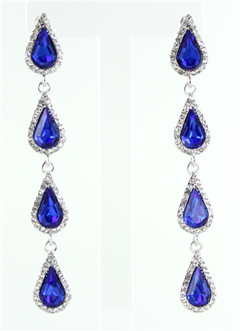 Helen’s Heart Sapphire Earrings