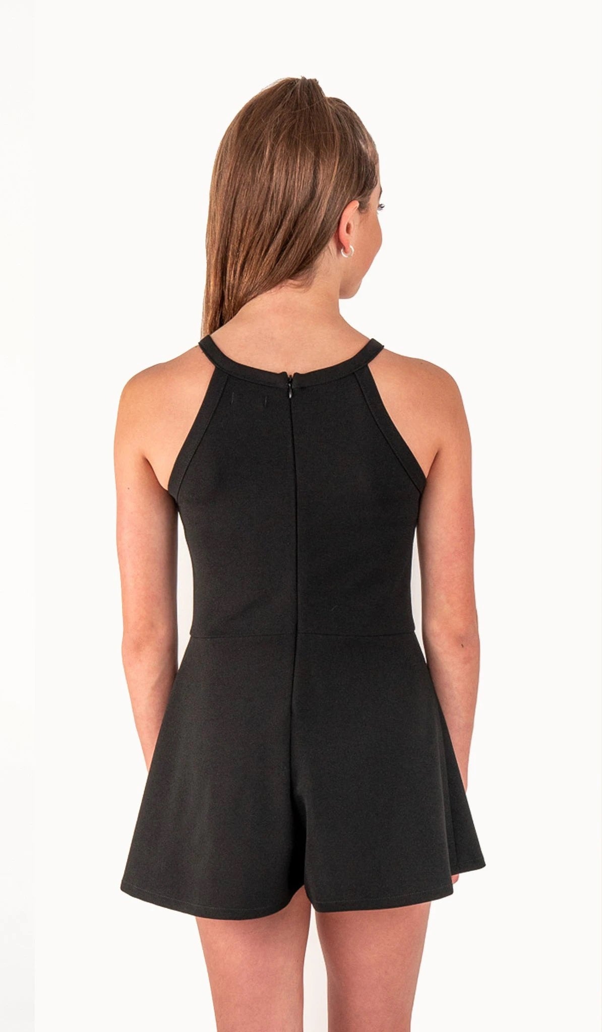 Sally Miller Black Romper #3464