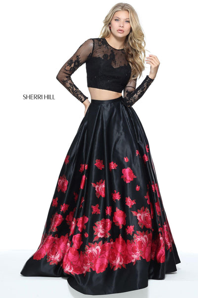 Sherri Hill Two Piece Gown